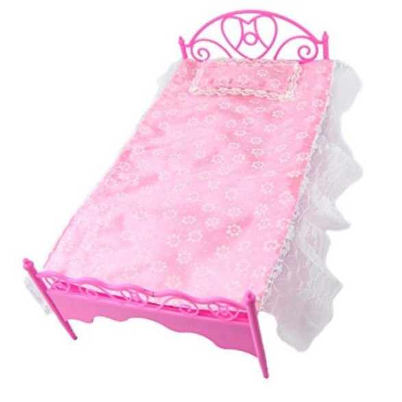 barbie doll house bed