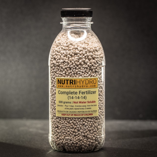 Complete Plant Nutrtient 141414 (Triple 14 granules) by NutriHydro