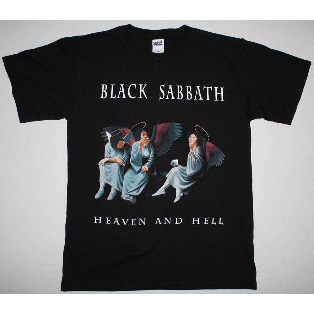 Black Sabbath Heaven Hell Rare Metal Rock B Shirt Wholesale Cotton T Shirt Men Shopee Philippines