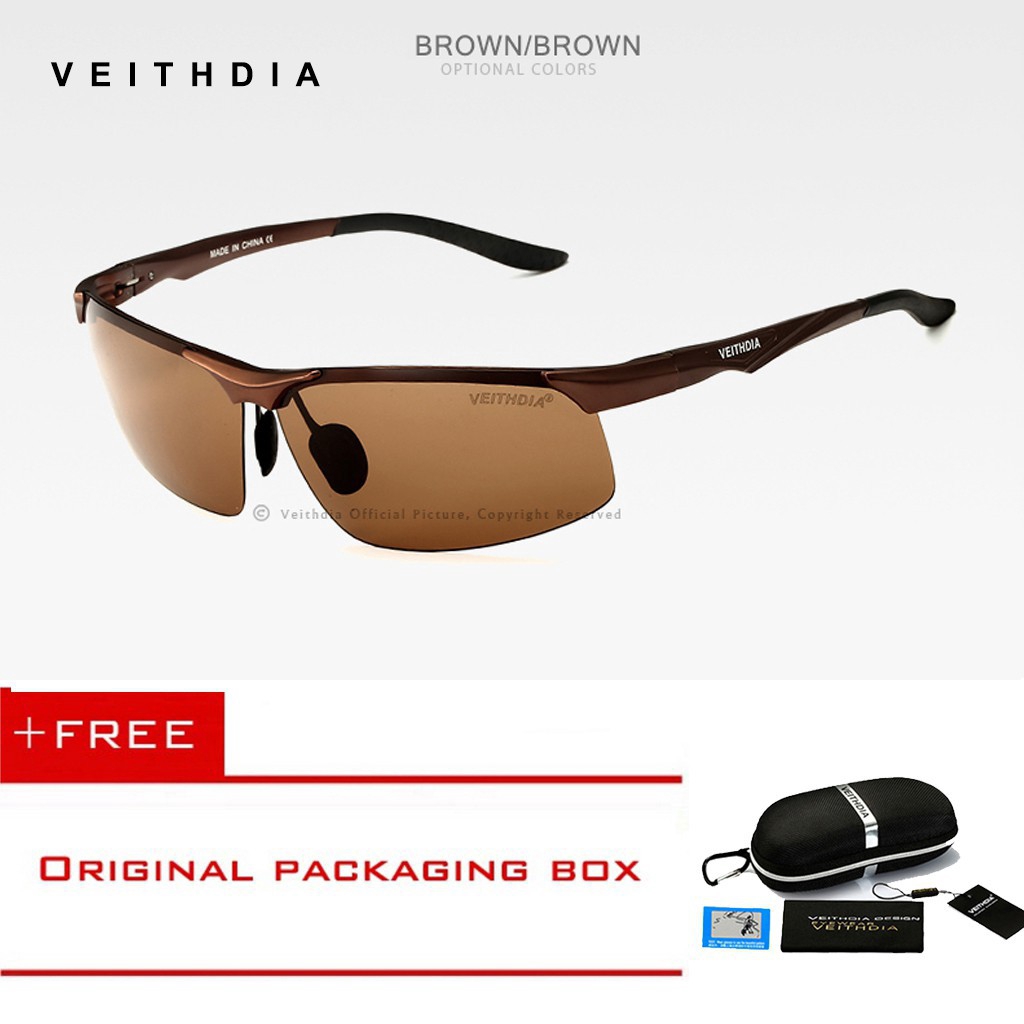 Treatment neighbor glance Veithdia Aluminum Magnesium Polarized Sunglasses Men Night Driving Sun  glasses | Shopee Philippines