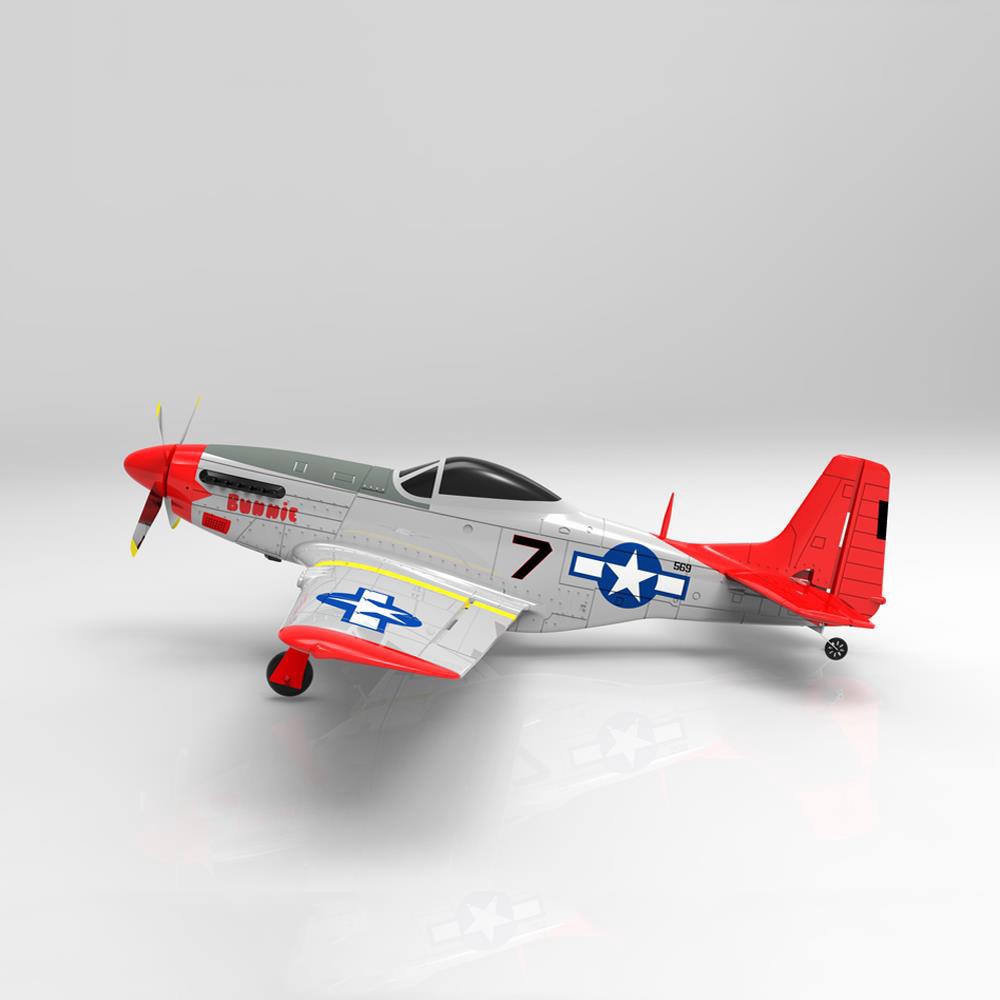 【Big Sale】Volantex RC 768-1 Mustang P51D 750mm Wingspan EPO Warbird RC