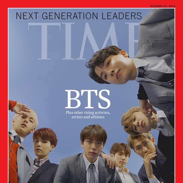 Bts Time Magazine W Poster From Korea Onhand Shopee Philippines