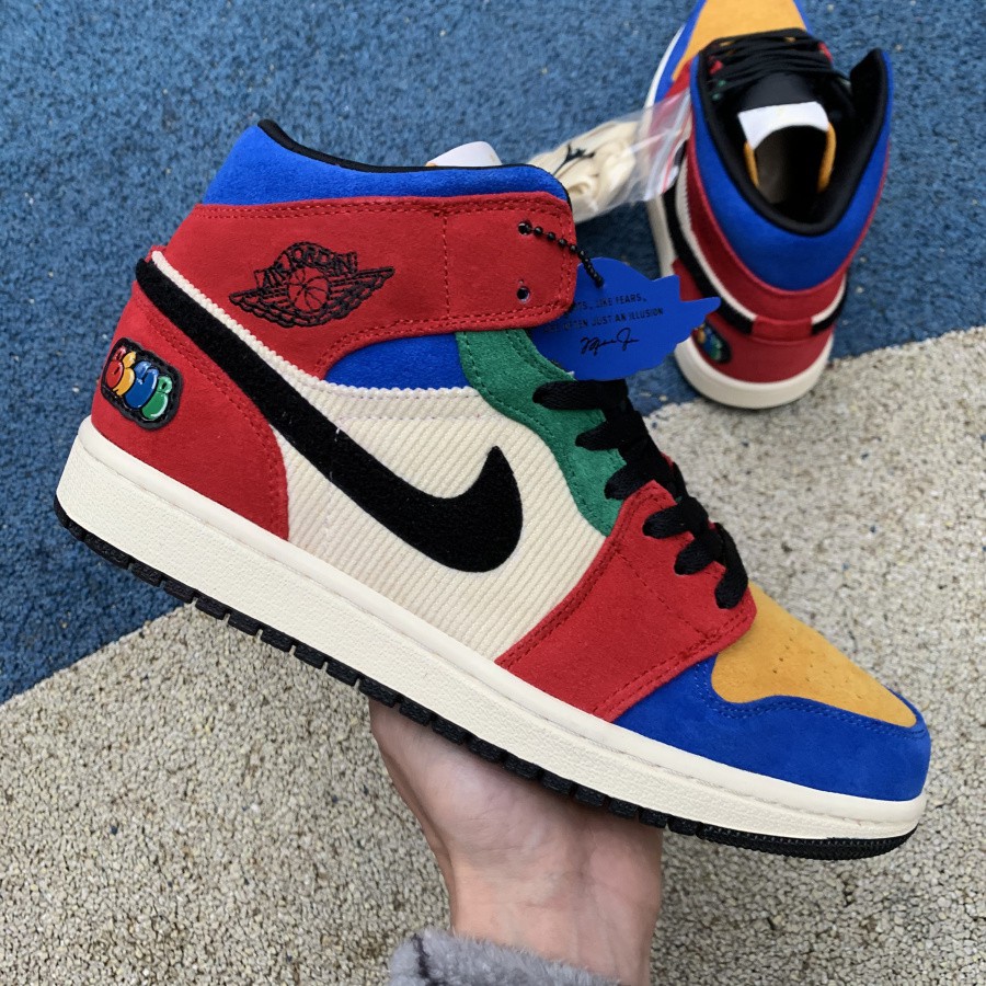 Nike Air Jordan радужные