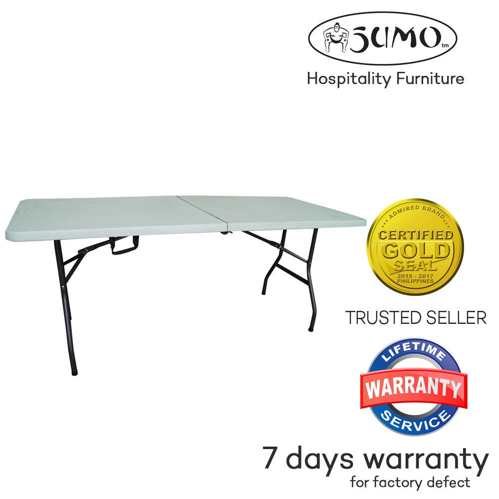 SUMO ST7230P Rectangular 6ft. Folding table top Residential Grade