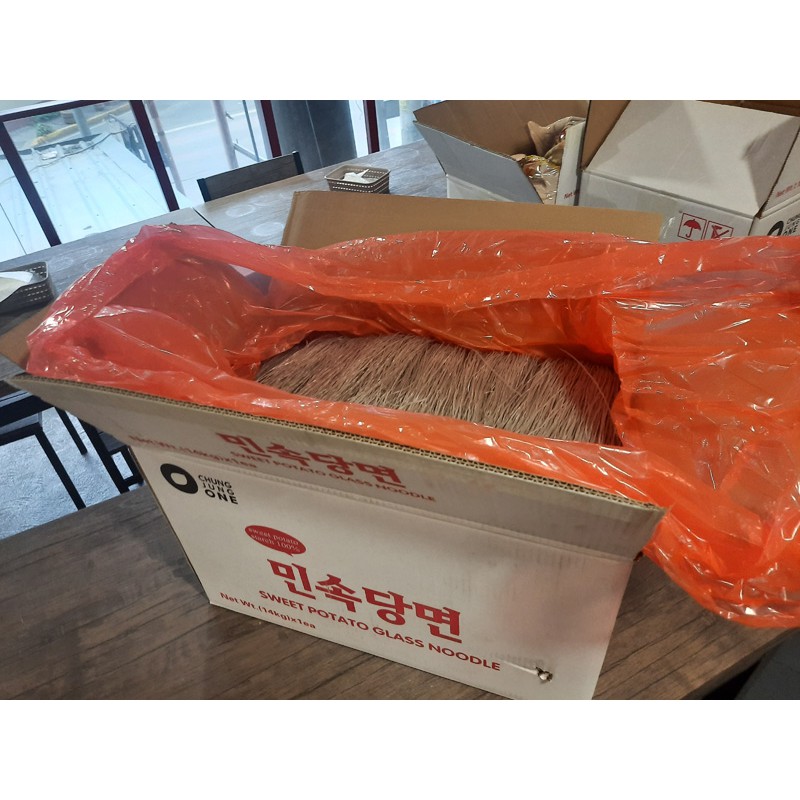 Korean Glass noodles 14kg / Japchae / Dangmyun by No. 1 food company