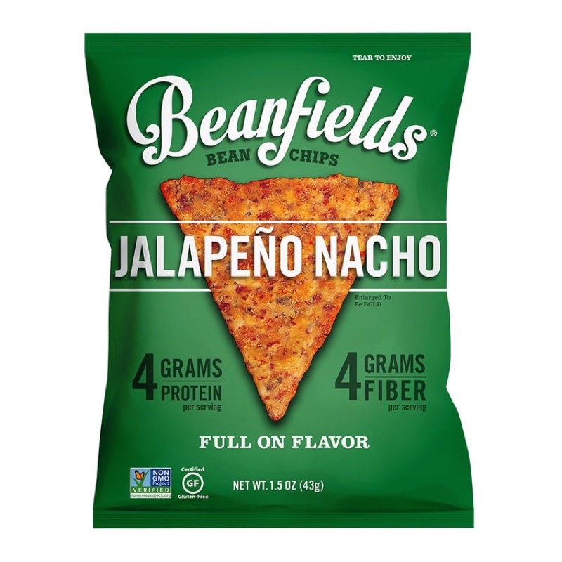 Beanfields Jalapeno Nacho Bean Chips 43g | Shopee Philippines