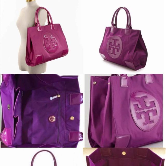 Original Tory Burch Ella Nylon Tote | Shopee Philippines