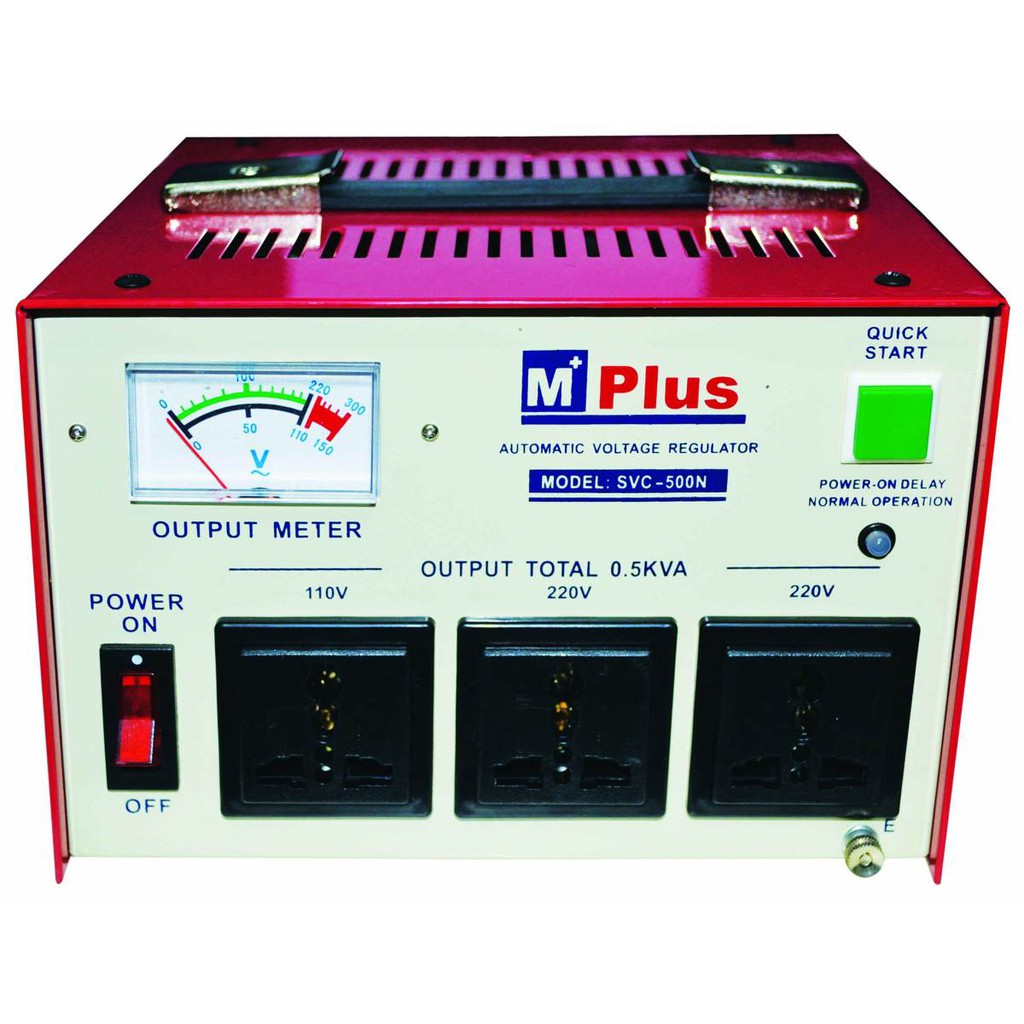 MPLUS SVC500N AVR Auto Voltage Regulator Shopee Philippines