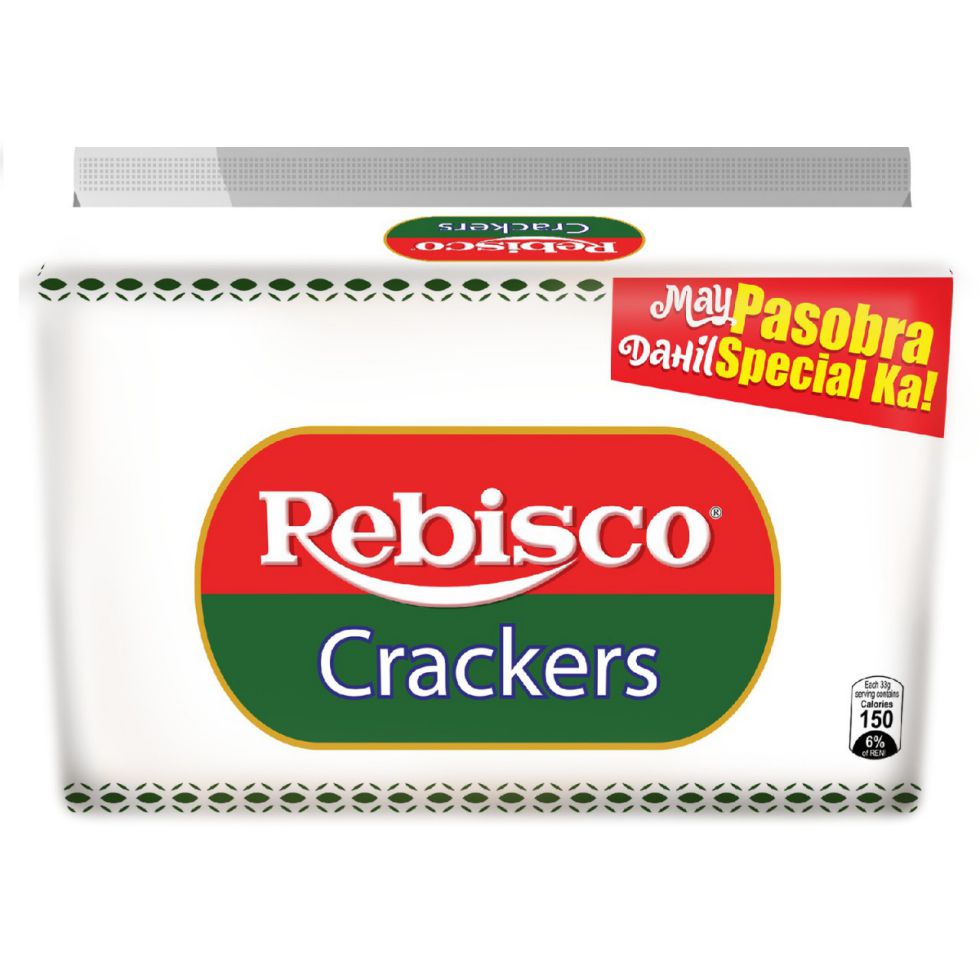 Rebisco Crackers Plain 33gx10pcs Shopee Philippines