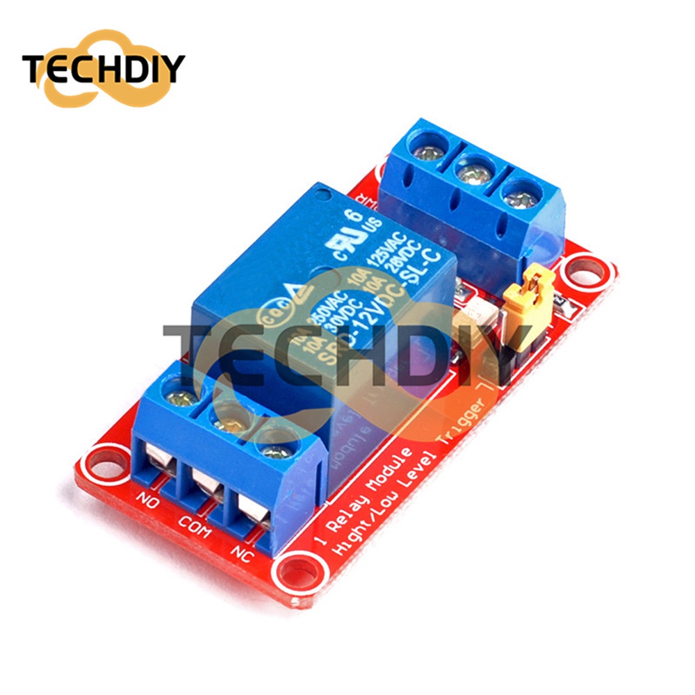 DC 5V 12V 24V 1 Channel Relay Module With Optocoupler Shield Board High