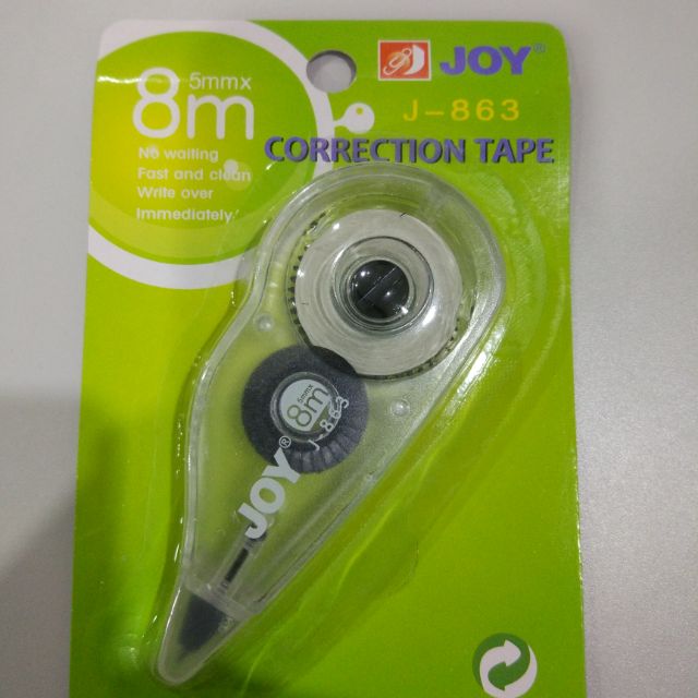 Joy brand correction tape 8m x 5mm Shopee Philippines