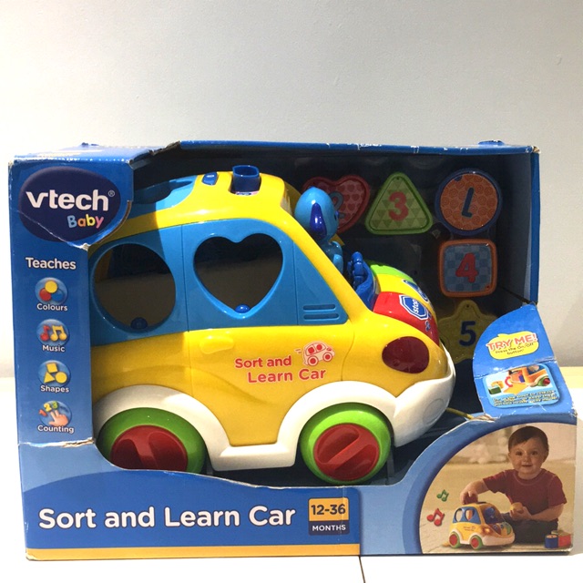 vtech car shape sorter