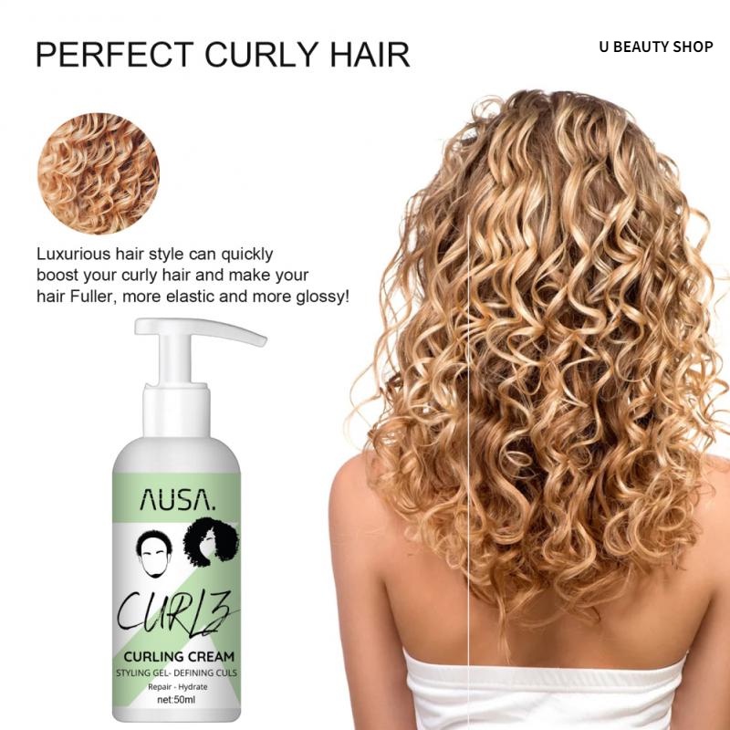 West&Month Curl Boost Cream Hair Curling Enhancer Moisturizing Styling