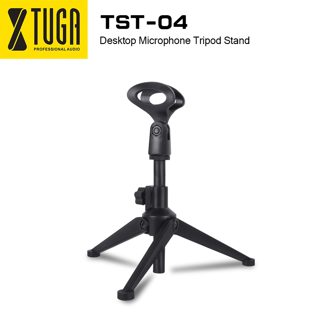 XTUGA TST04 Adjustable Table Stand for Microphone Mini Microphone