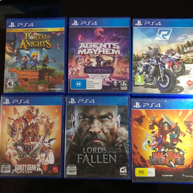 ps4 game cd second hand