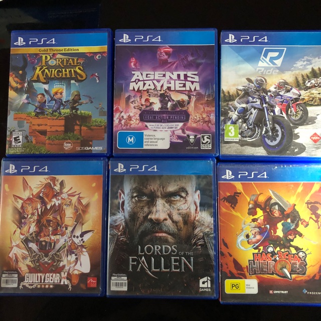 ps4 cds