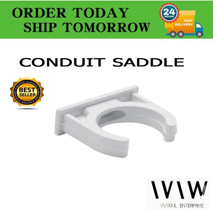 PVC Electrical Conduit Saddle U CLIP 20MM ( 3/4" ) & 25MM ( 1