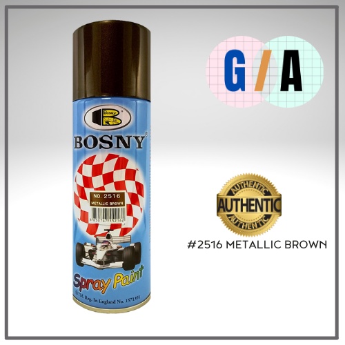 Metallic Brown Bosny Spray Paint No. 2516 Shopee Philippines