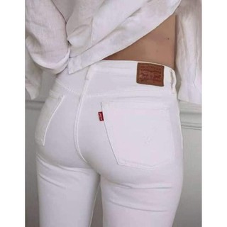 505 WHITE Jeans for Ladies