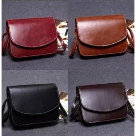 pure leather sling bags for ladies