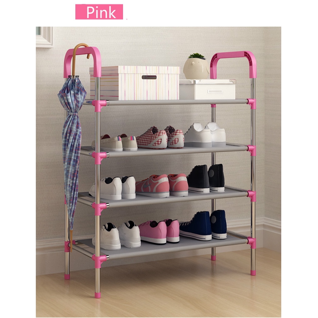 6 Layer Shoe Tower Rack 21 Pair Shoes Shelf Storage Organizer Shopee Philippines