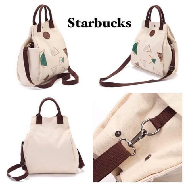 starbucks canvas bag