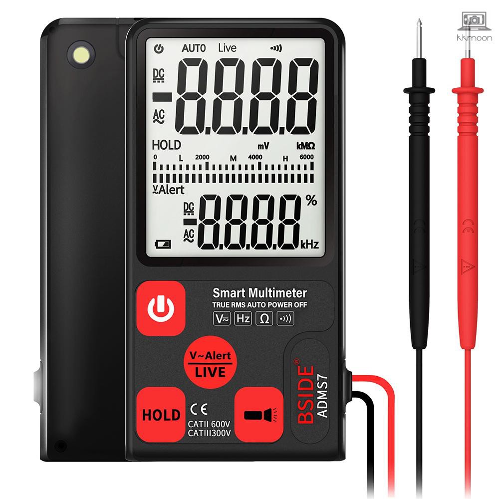 kkmoon Bside Adms7 Smart Multimeter True Rms Digital Multimeter