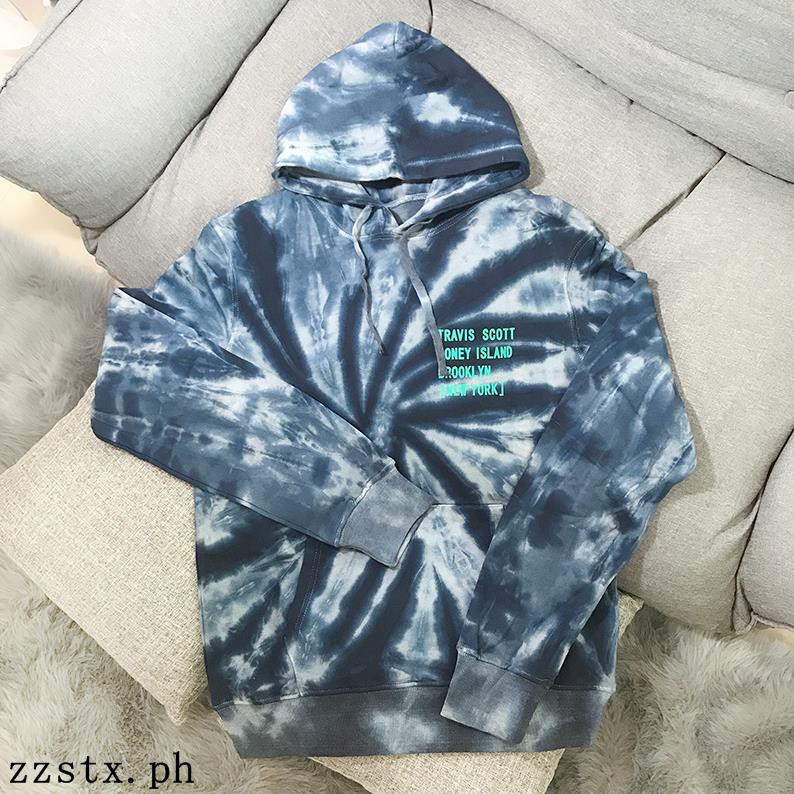 tie dye hoodie travis scott