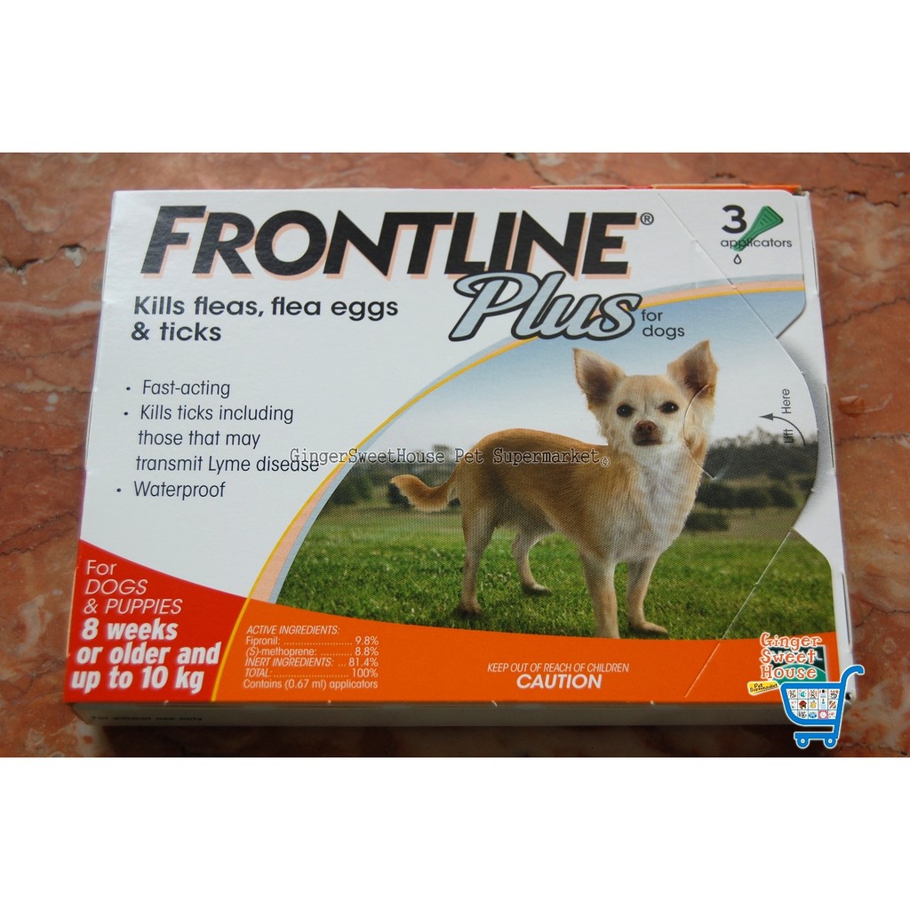 frontline for small dogs