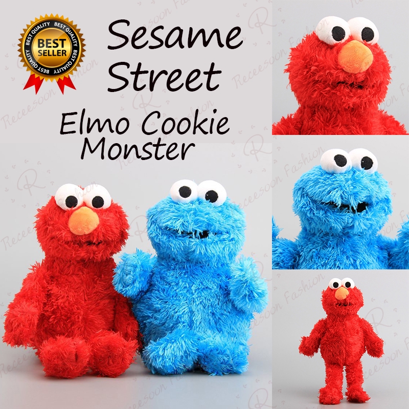 plush elmo with soft eyes