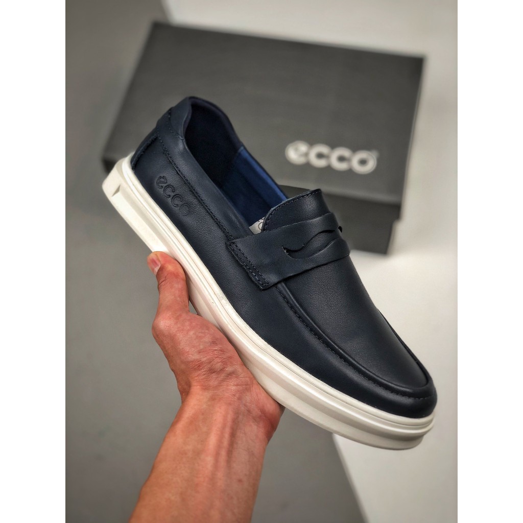 Original Ecco Casual Shoes Leather 