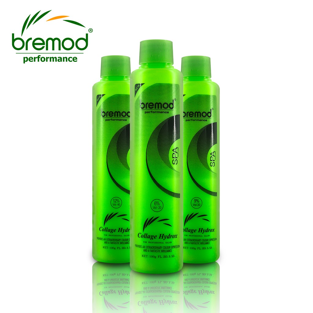 Bremod Hair Color Hydrox Oxidizing Cream Mixing With Hair Color And ...