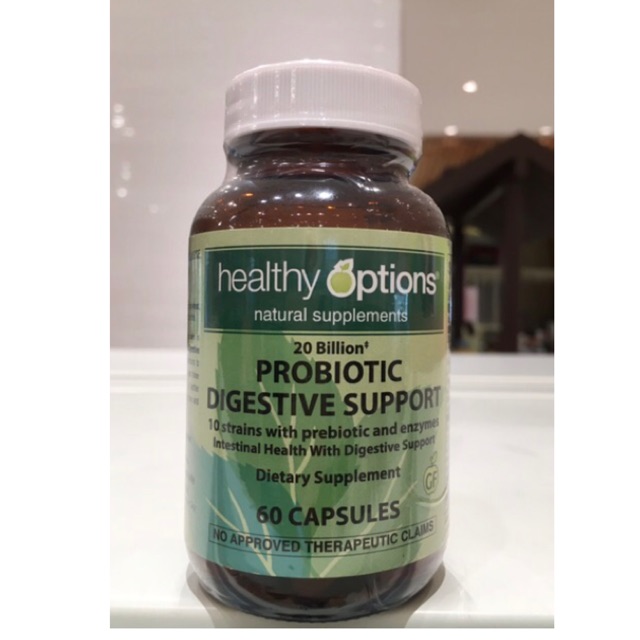 Probiotic Digestive Support Healthy Options 20/50 Billion Shopee