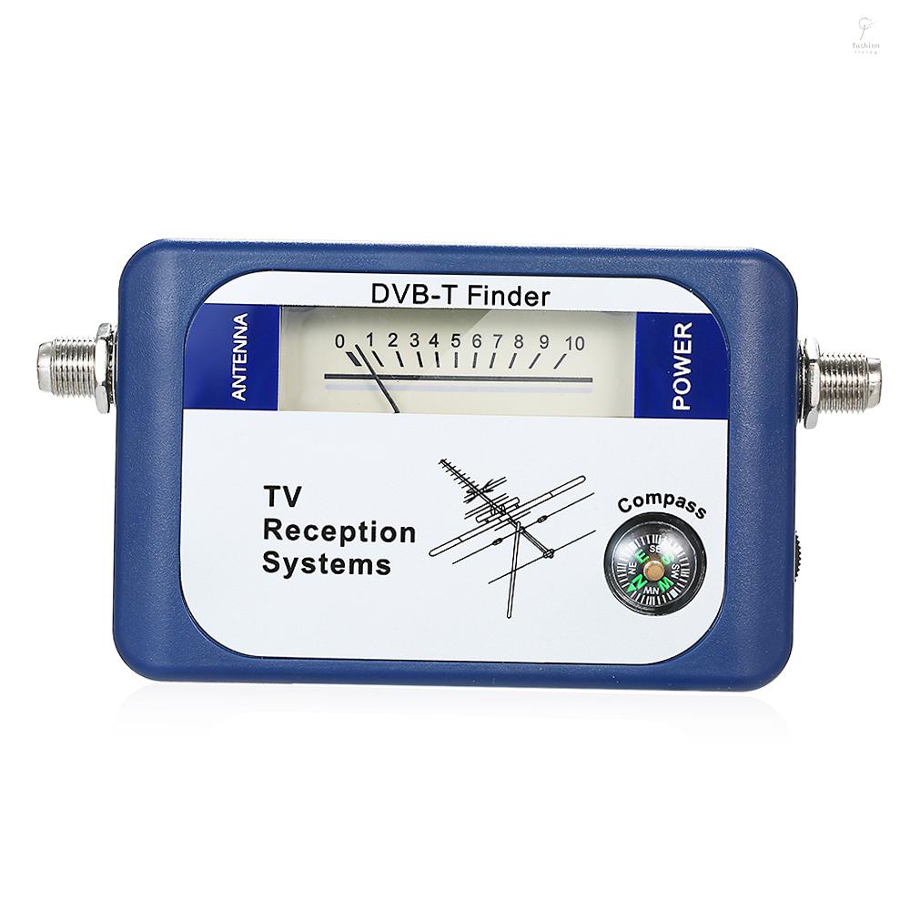 FLP DVBT Digital Satellite Signal Finder Meter Aerial Terrestrial TV Antenna with Compass TV
