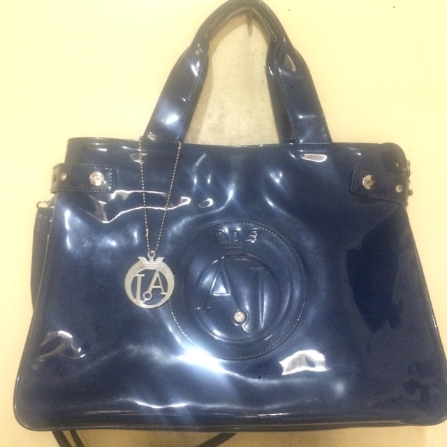 Original Armani Jeans Blue Bag | Shopee 