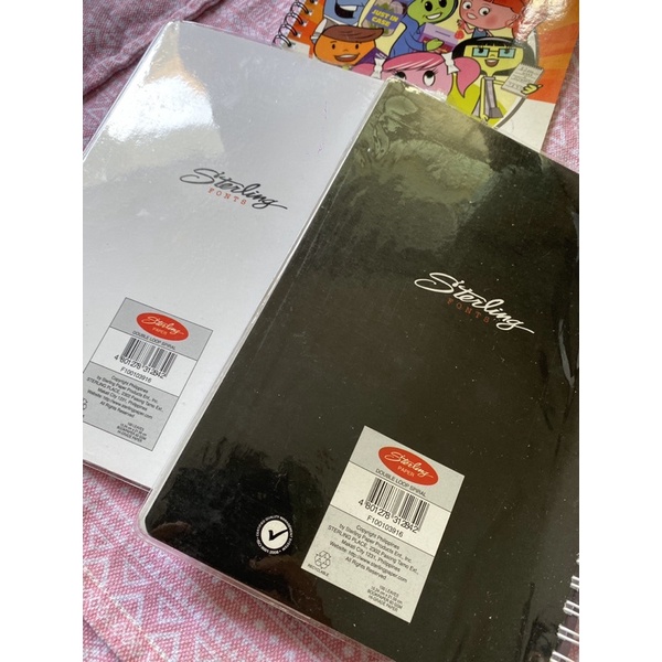 Sterling notebooks (2pcs) with cover (with free notepad) Shopee