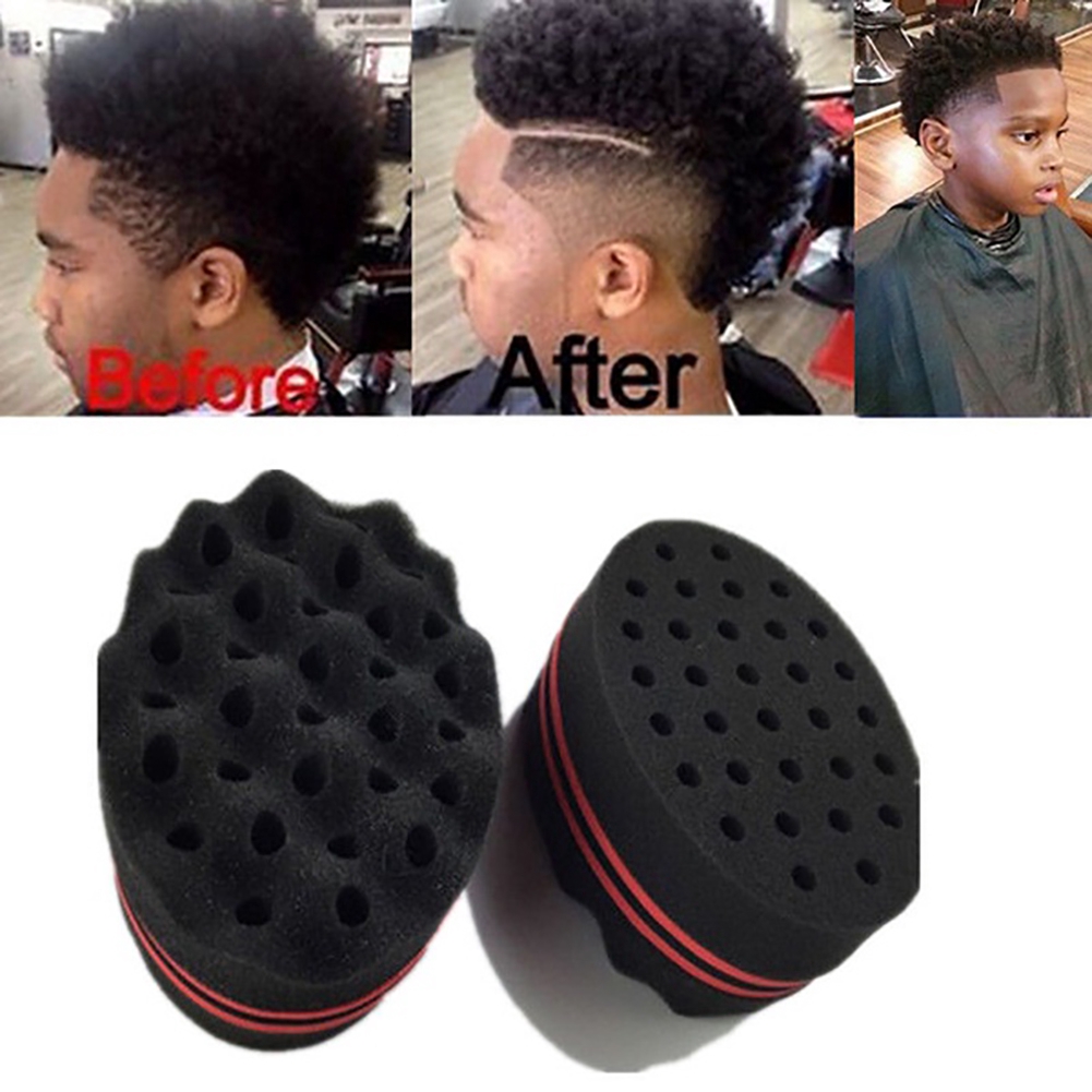 Hair Sponge Brush For Twists Coils Curls In Afro Style Shopee