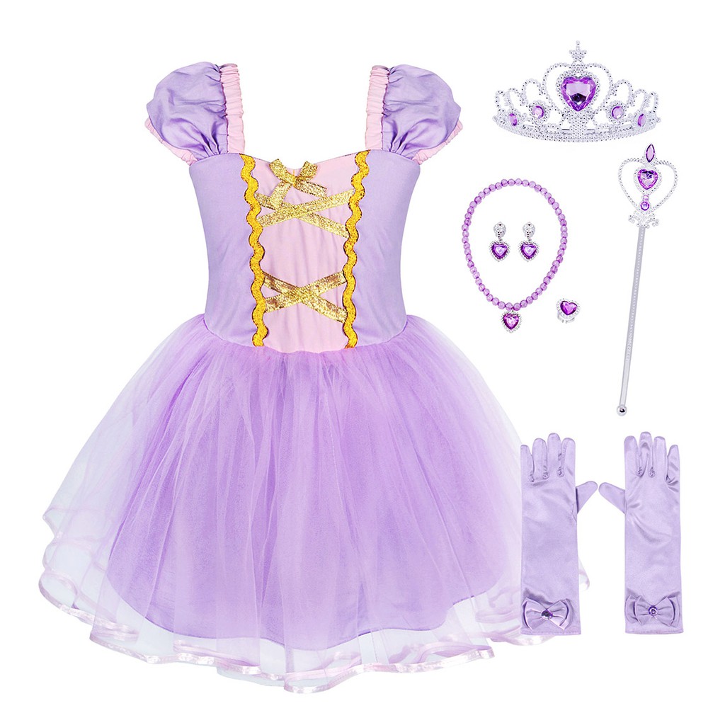 rapunzel dress for kids