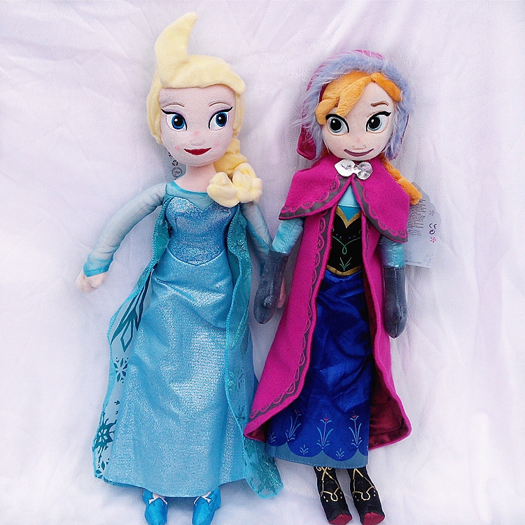 elsa and anna plush