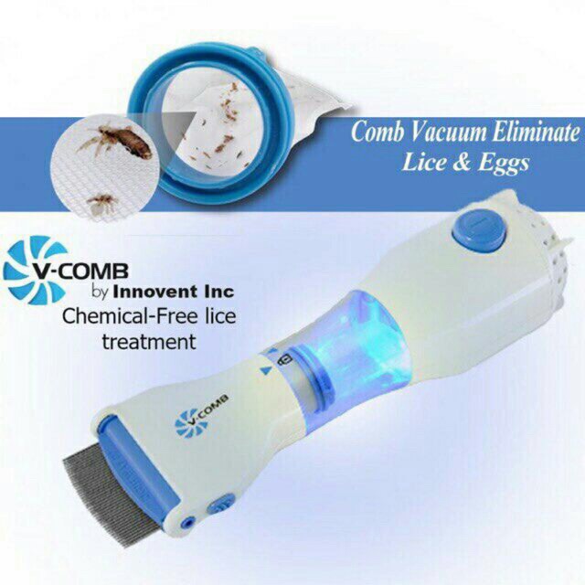 E. Electric Head Lice Vacuum Remover Eggs Removal Treatment