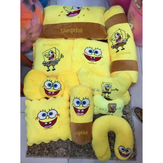 spongebob neck pillow