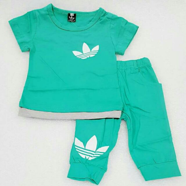 adidas green set