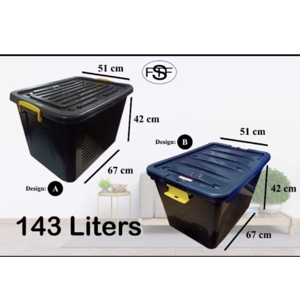 143L J&T MASTER BOX 101 STORAGE BOX BIG SIZE/storage box(kindly read the description pls