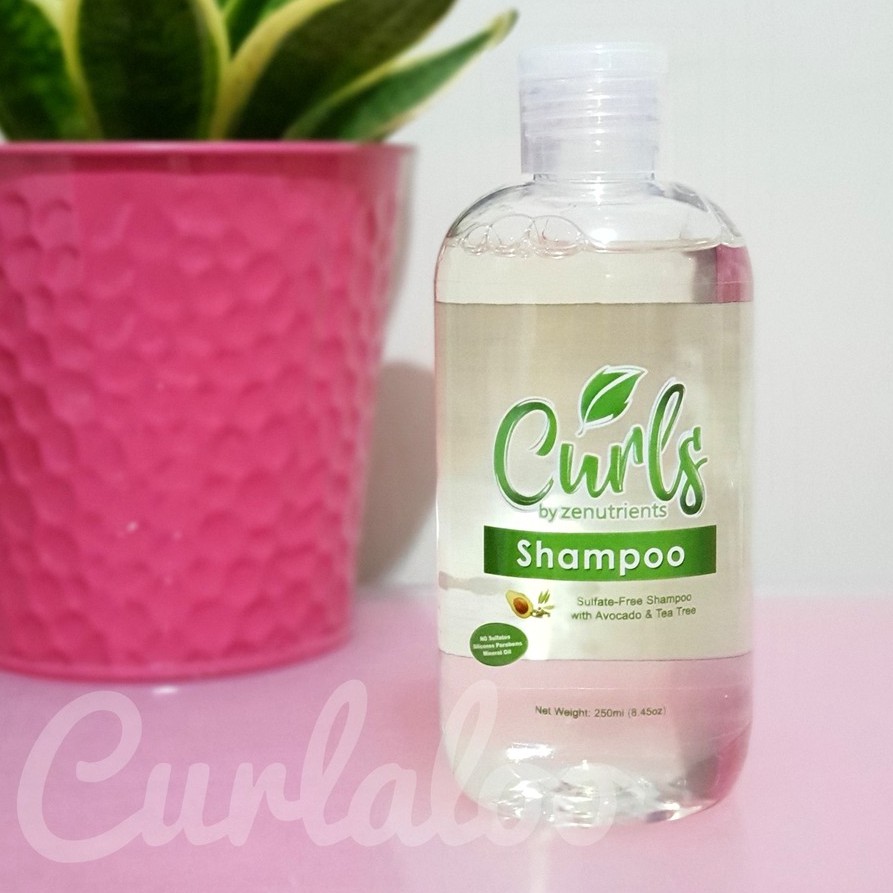 Curlaloo CGM Curls by Zenutrients Shampoo 250mL Shopee Philippines