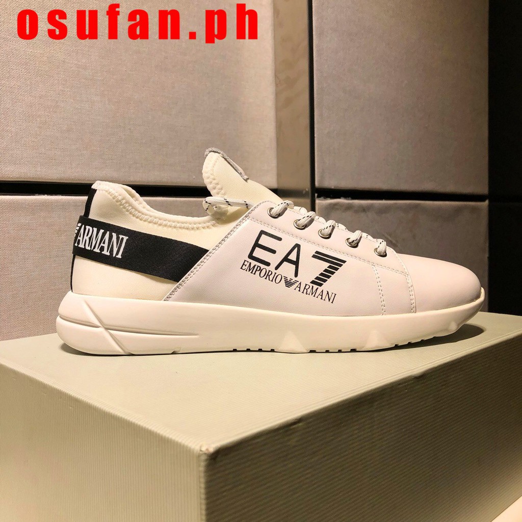 armani black sneakers