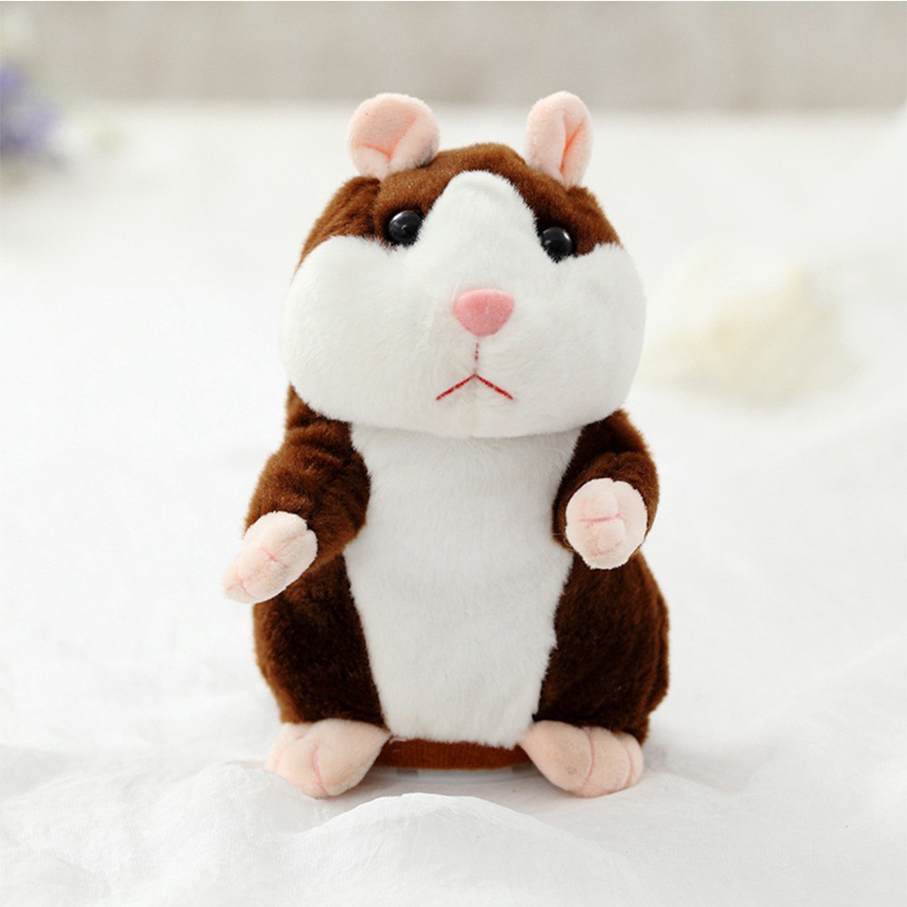 talking plush hamster