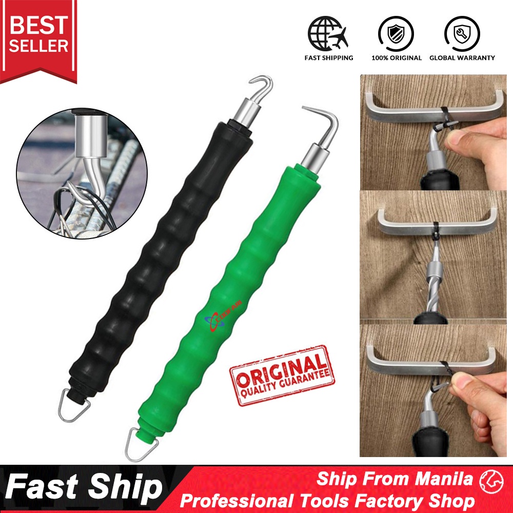 Herramienta De Atado Para Varillas De Acero - 240 Mm, Acero Al Carbón, Mango Antideslizante