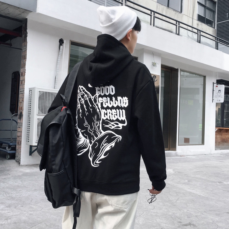 supreme red and black hoodie