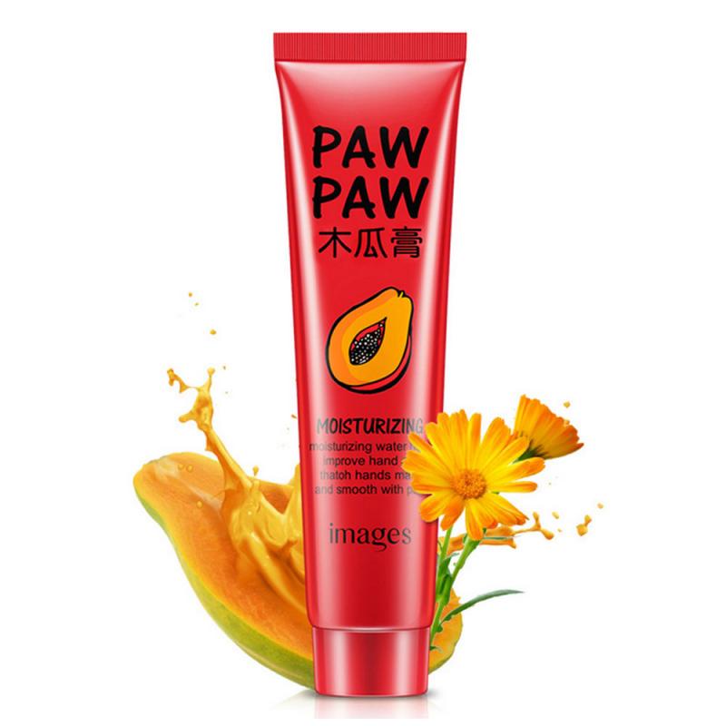 Papaya Cream Moisturizing Nourishing Face Hand Foot Lip Fade Lip Lines