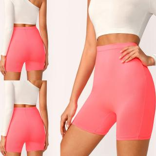 hot pink biker shorts